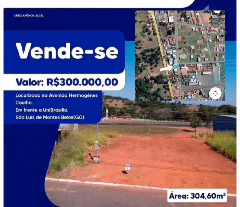 localizado na Avenida Hermógenes Coelho, em frente a Uni Brasília